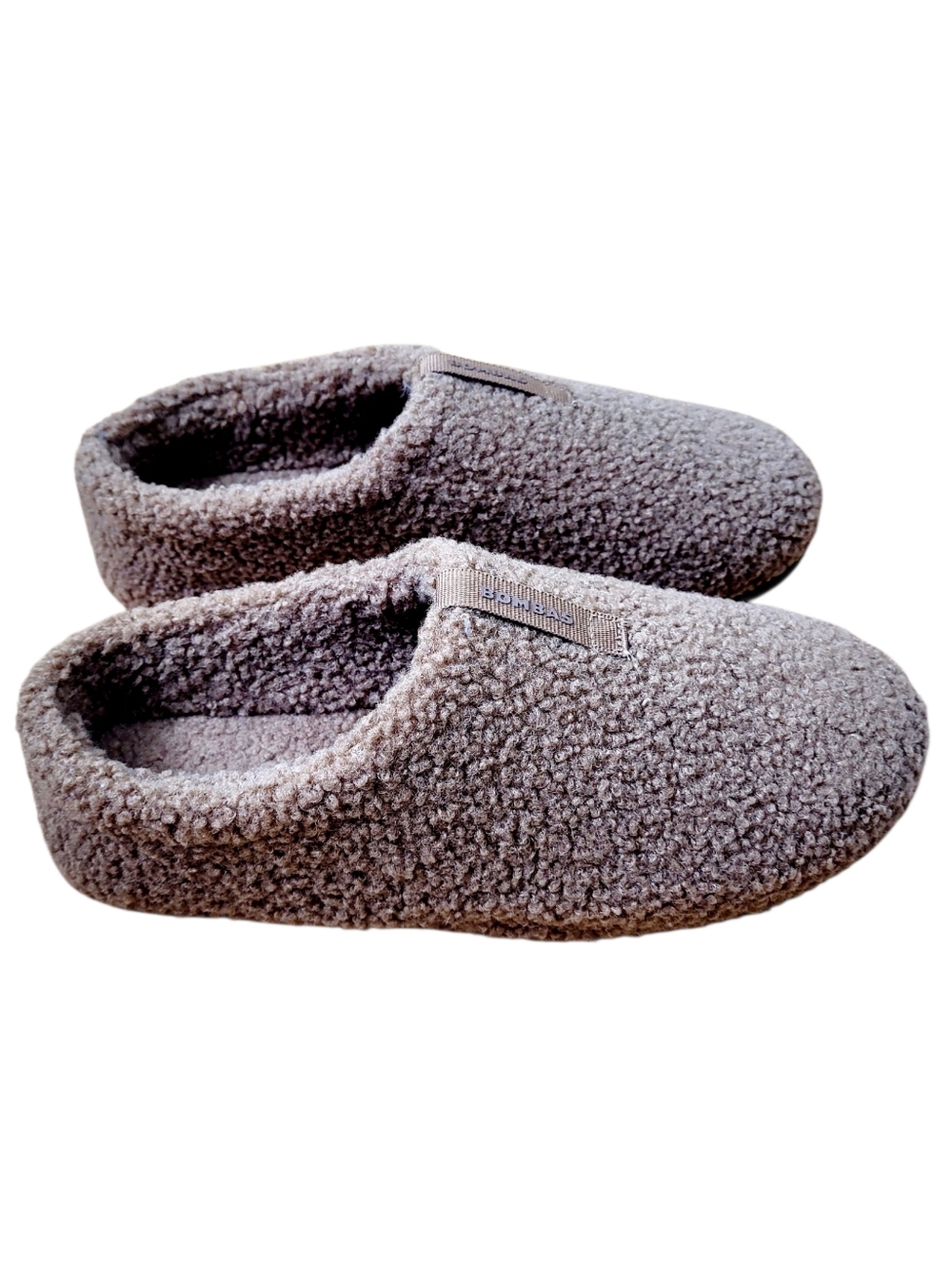 Bombas Women’s Sherpa Slip On Sunday Slipper Slippers Camel Tan 9 - Picture 6 of 12